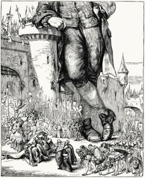 Гулливер Гравюры