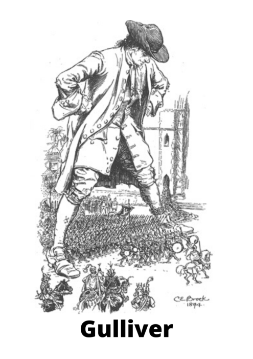 Джонатан Свифт путешествия Гулливера иллюстрации