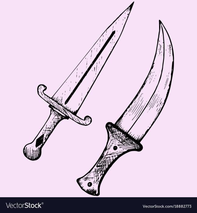 Кинжал скетч