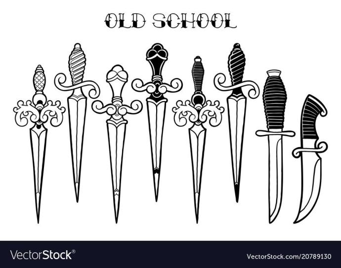 Кинжал Графика