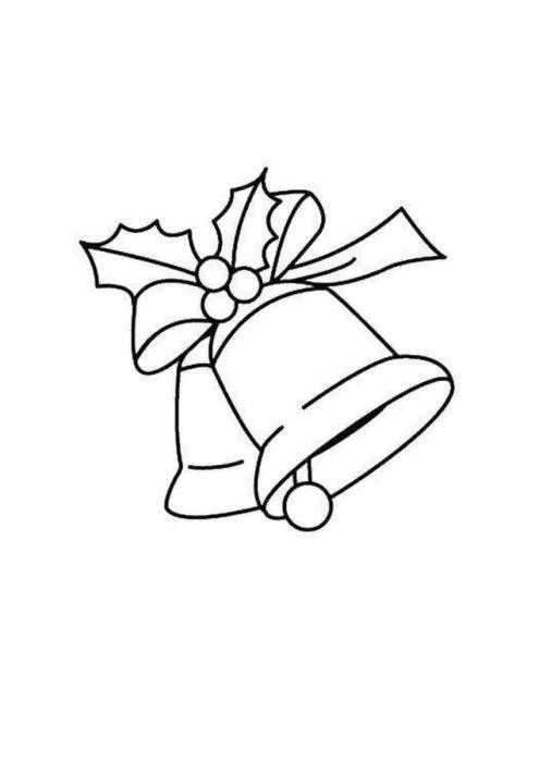 Колокольчик раскраска