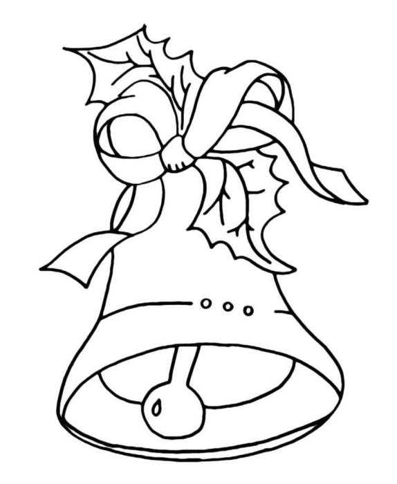 Трафарет "колокольчики"