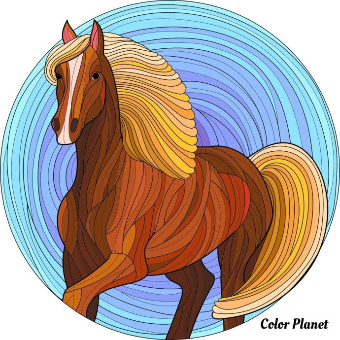 Мультяшные лошади