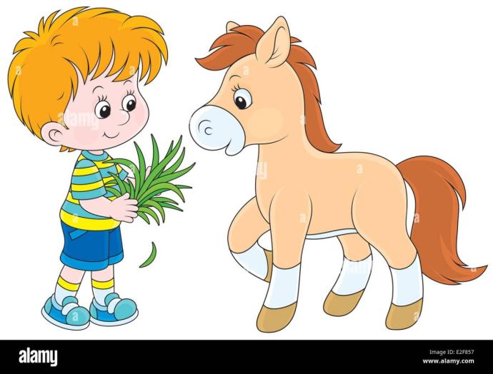 Лошадь раскраска для детей