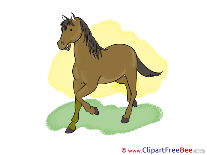 Детские рисунки лошадки