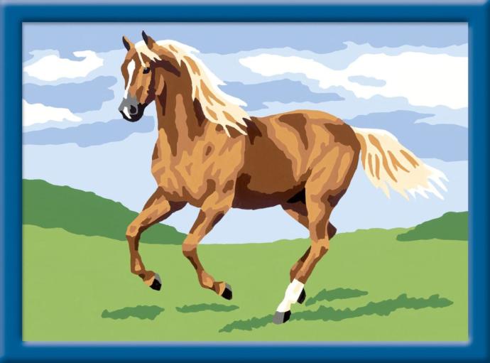 Конный спорт рисунок для детей