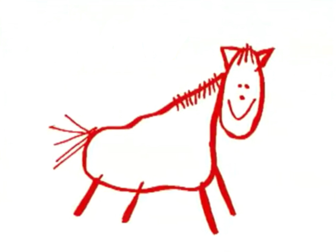 Лошадь рисунок