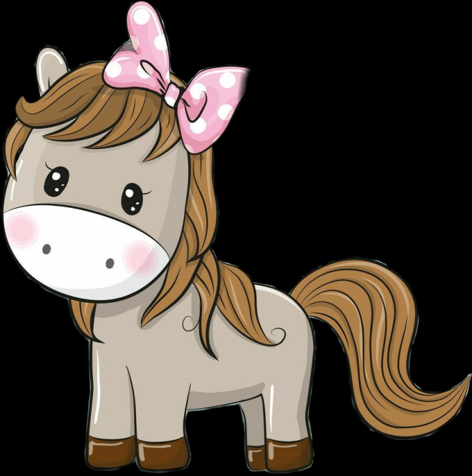 Лошадь рисунок детский