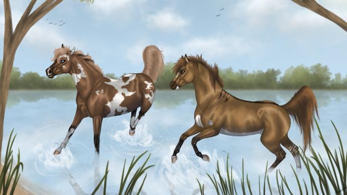 Детские рисунки лошадей