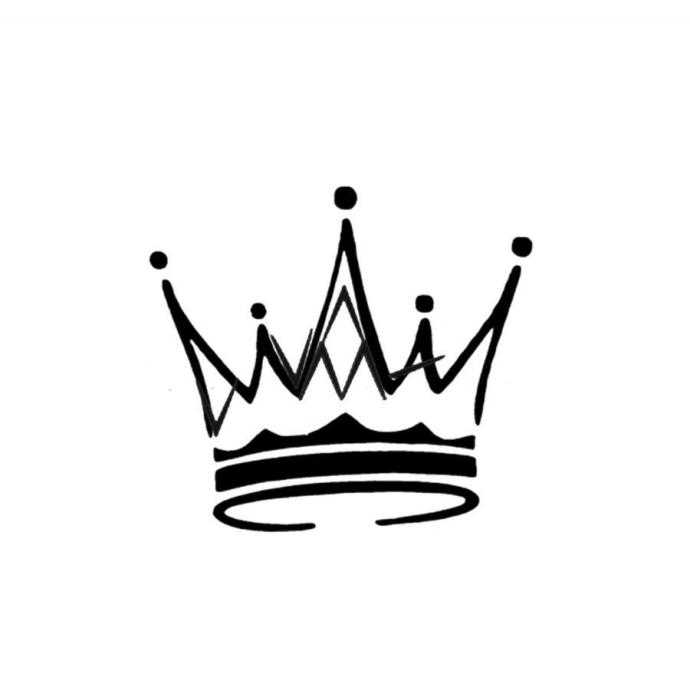 Корона нарисованная