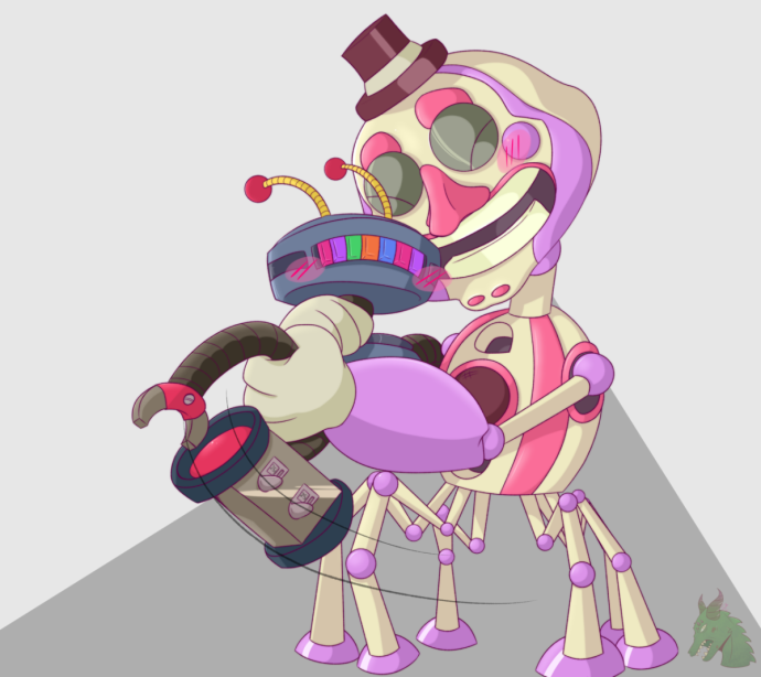 FNAF Art Мьюзик Мэн