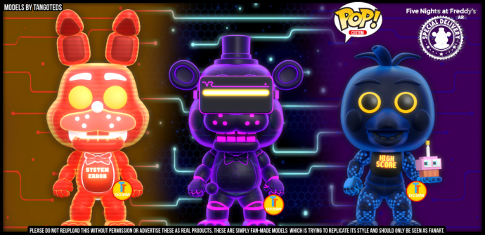 Раскраска АНИМАТРОНИКИ Фредди