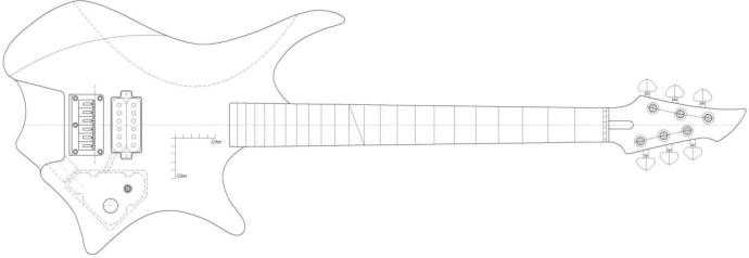 Диджейский пульт нарисованный