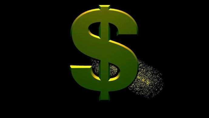 Доллар вектор купюра