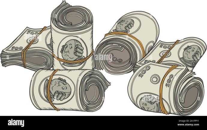 Доллар трафарет