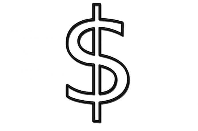 Долларовая купюра вектор