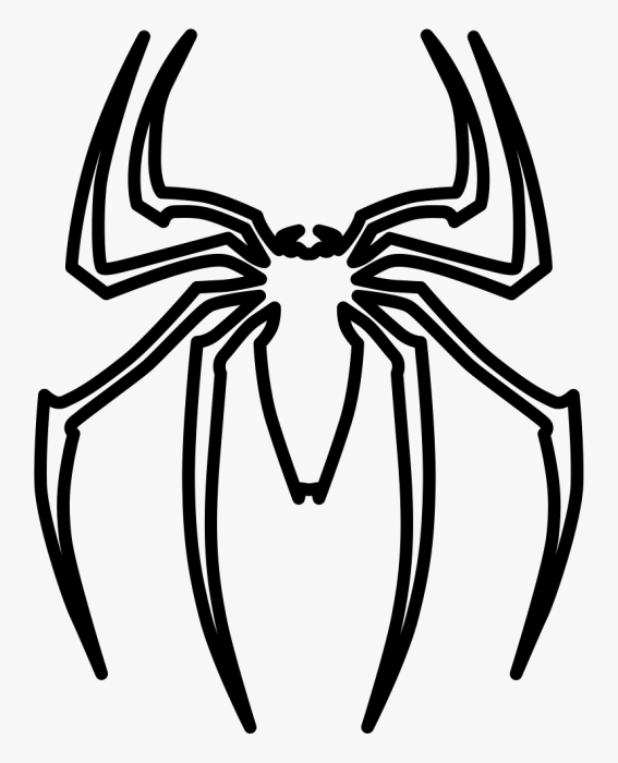 Эскизы пауков для тату