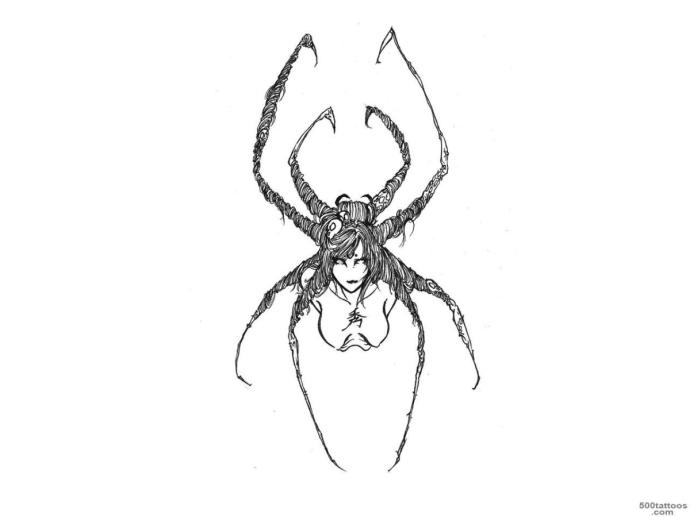 Черная вдова паук