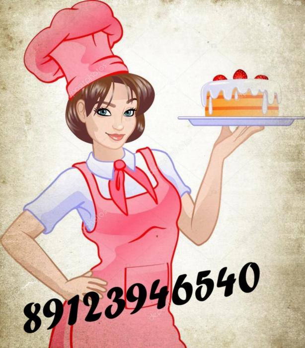 Пекарь кондитер раскраска для детей