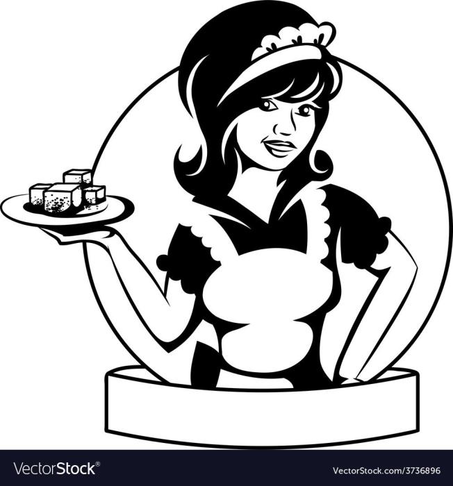 Повар рисунок