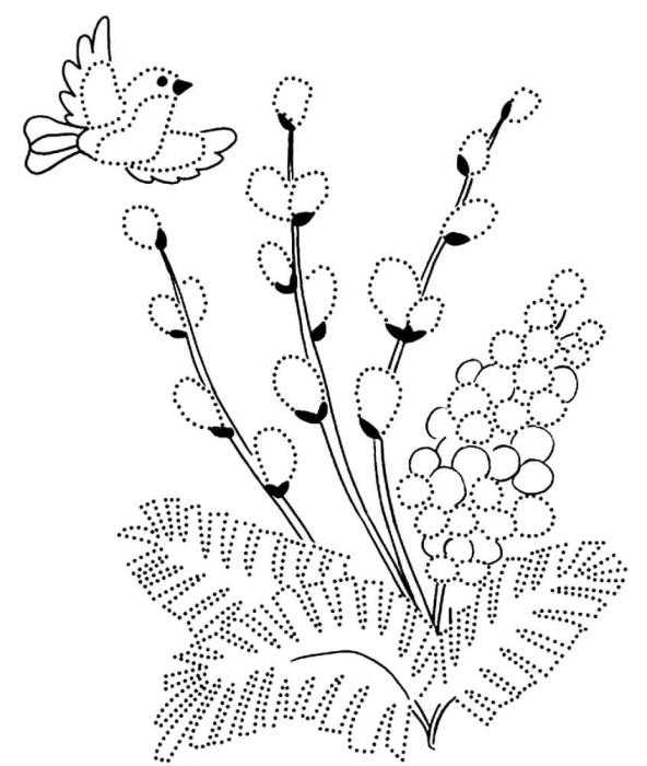 Раскраски Весна для детей 4-5 лет