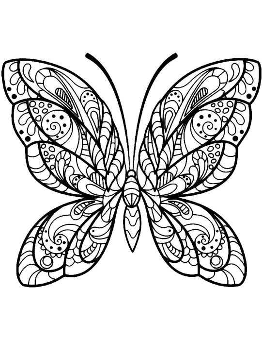 Бабочка антистресс лёгкая