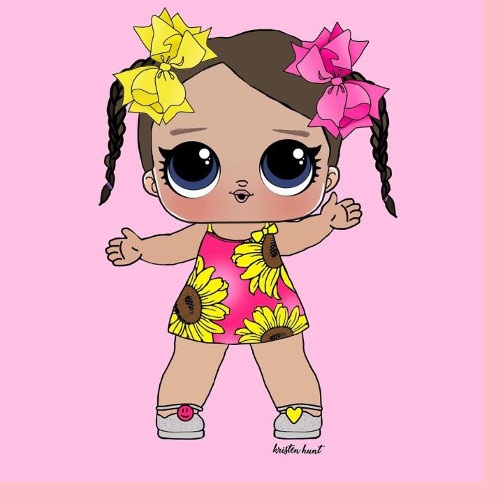 Кавайные картинки кукол ЛОЛ