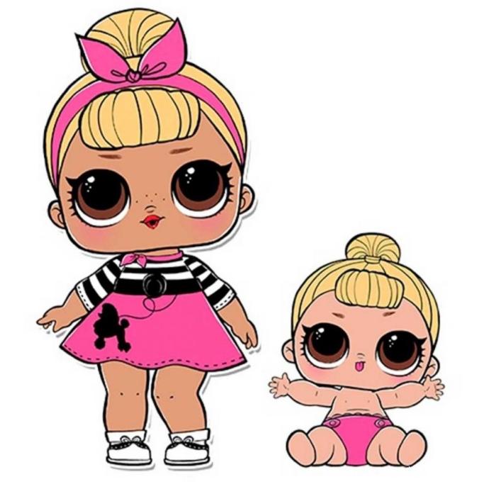 Кукла ЛОЛ sis Swing