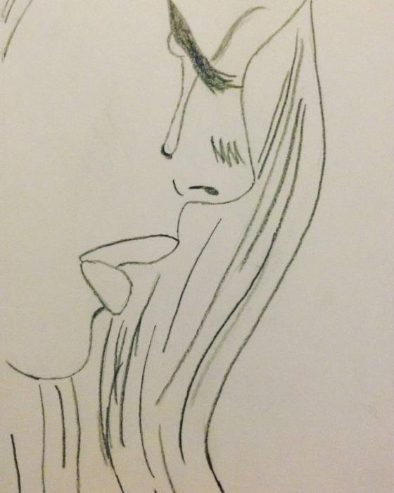 Рисунки для срисовки черно белые животные