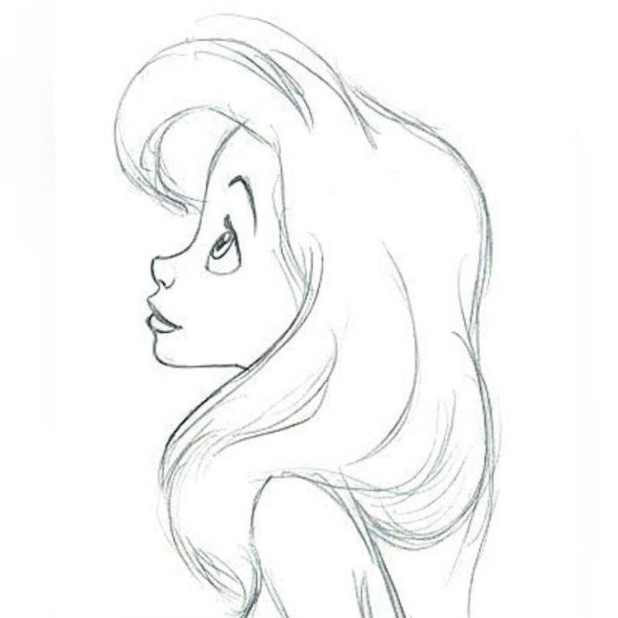 Рисунки для срисовки легкие для девочек