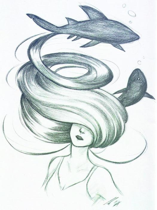 Необычные рисунки для срисовки легкие