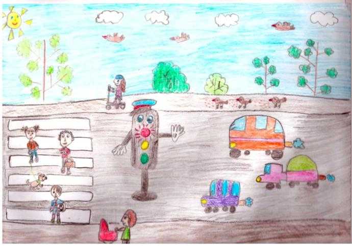 Безопасная дорога глазами детей