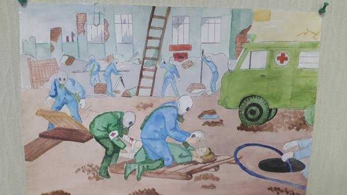 Конкурс рисунков по безопасности