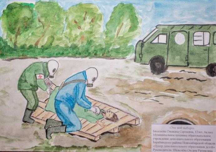 День гражданской обороны плакат