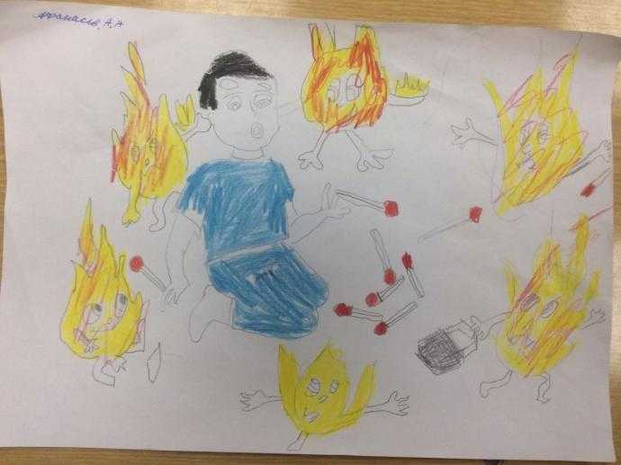 Рисунок на тему МЧС