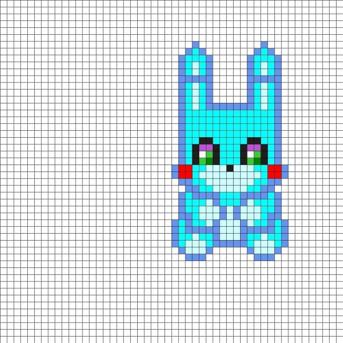 Пиксельный зайчик