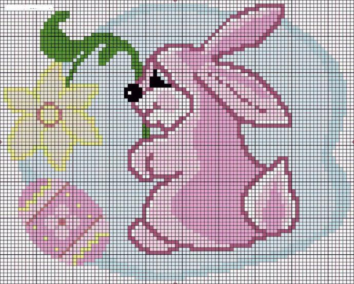 Вышивка крестом Единорог