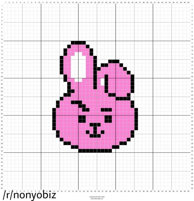 Пиксельные кролики