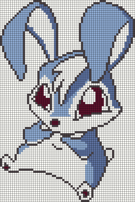 Кирпичный стежок из бисера