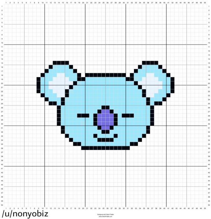 Заяц из пиксельного легь