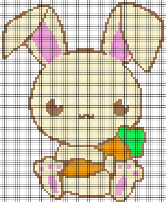 Зайчики для жаккардового вязания