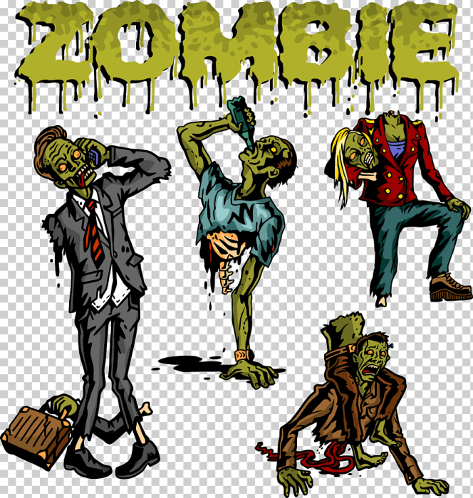 Рисунки зомби61