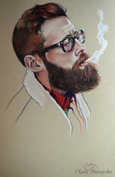 Бородатый мужик