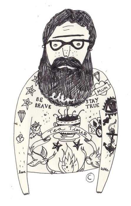 Мужик с бородой