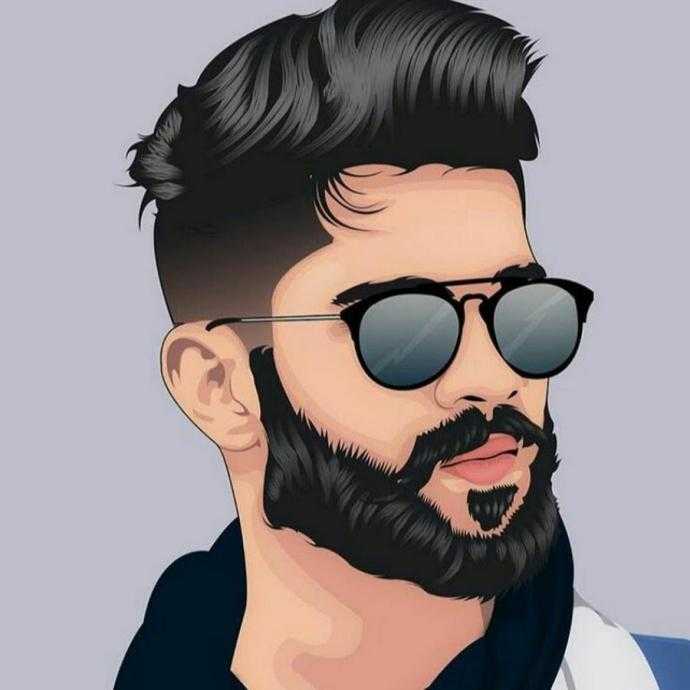 Аватар мужчина с бородой