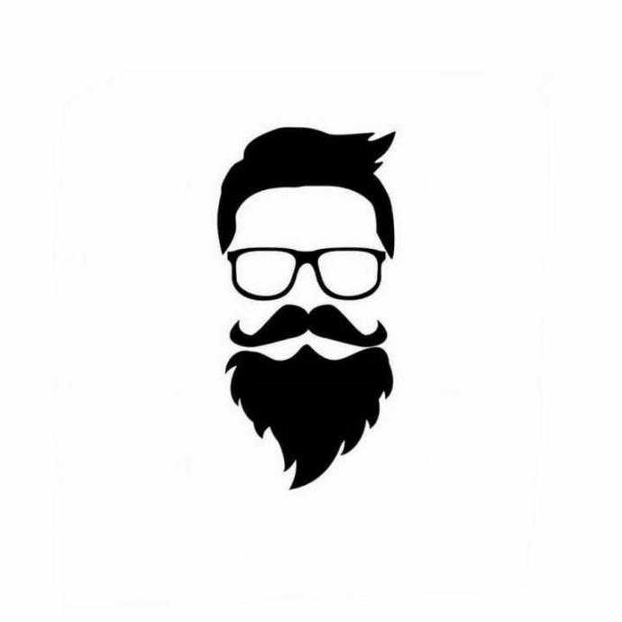 Иконка рыжая борода с очками