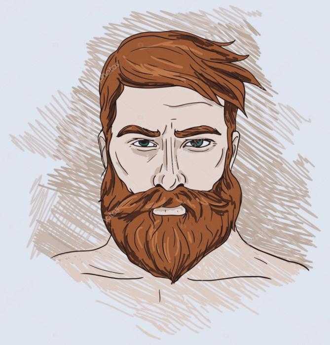 Силуэт мужчины в очках