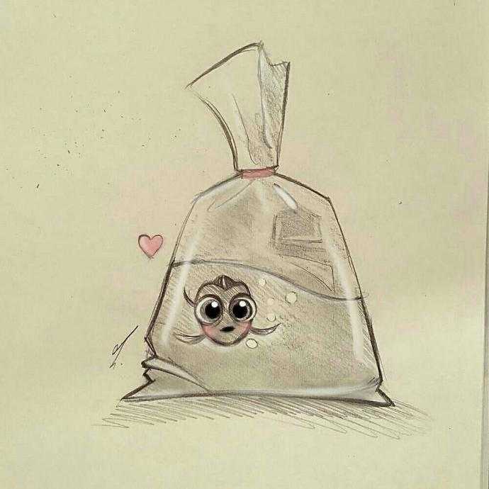 Прикольные несложные рисунки