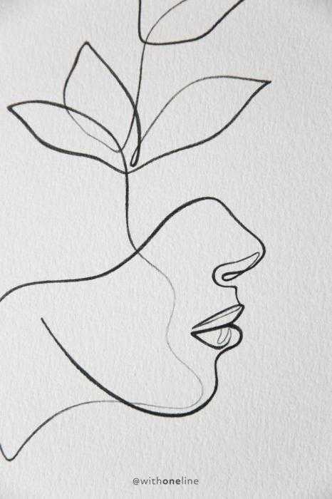 Рисунок одной линией