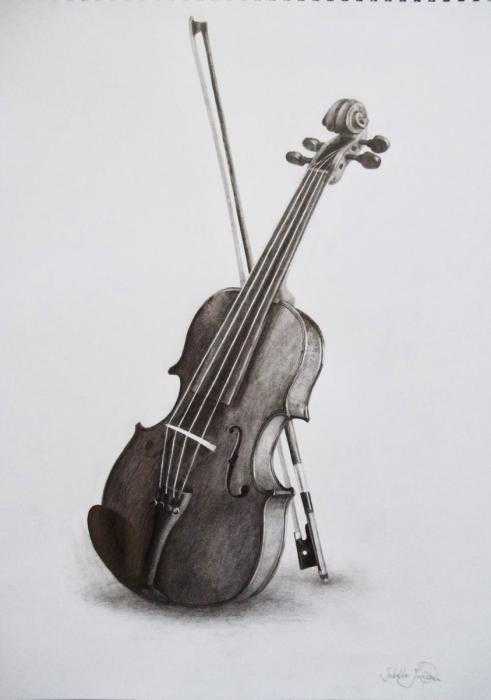 Скрипка в перспективе
